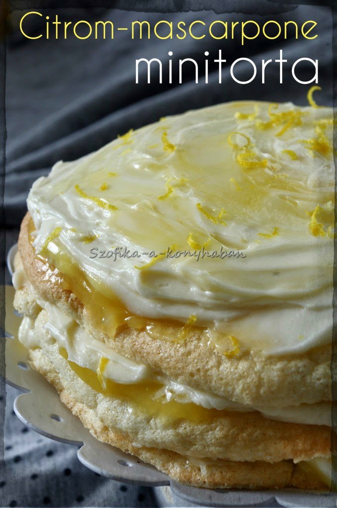 Citromkr Mes Meztelen Torta Lemon Mascarpone Naked Cake Szofika A